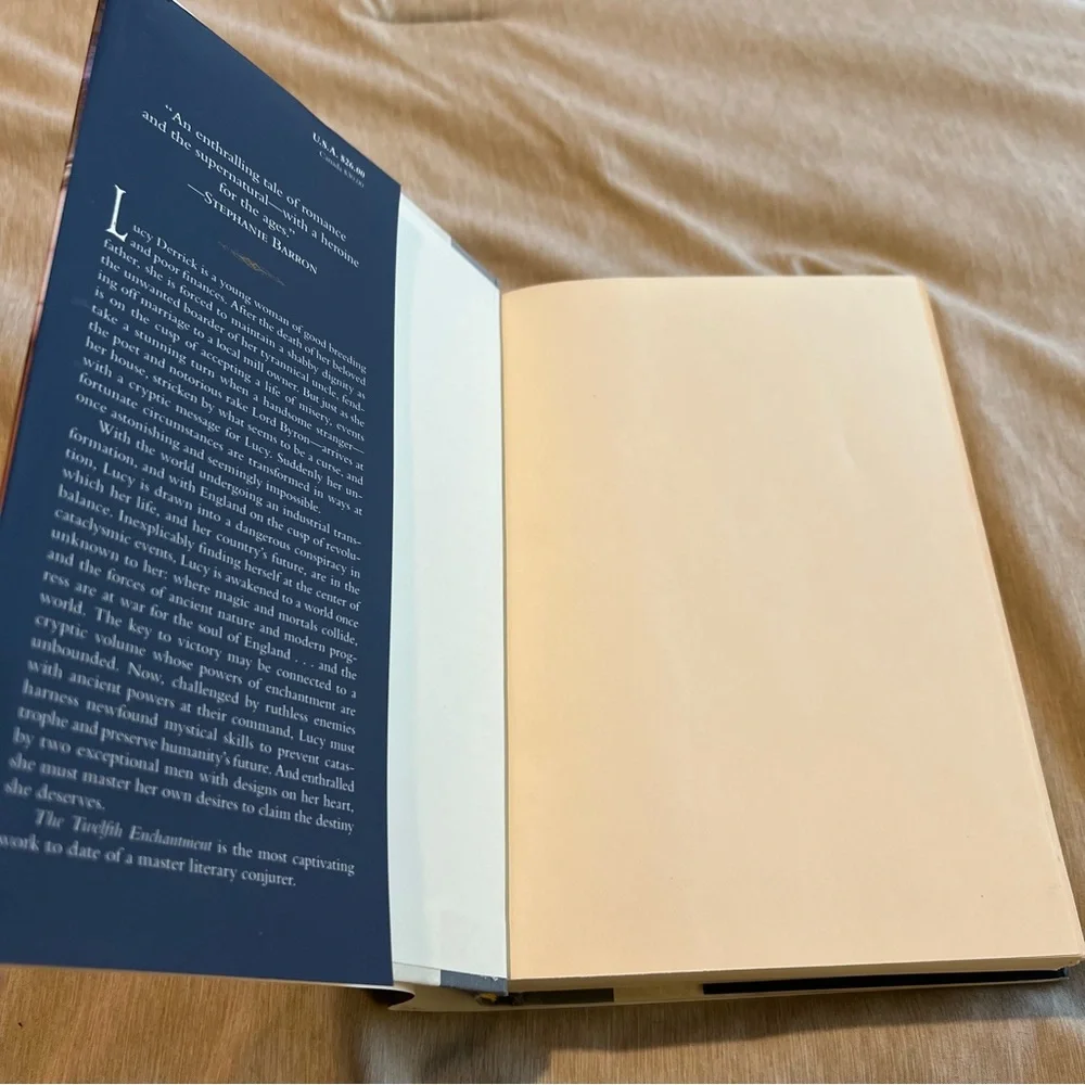 SIGNED The Twelfth Enchantment David Liss HC 1st Ed‎ Historical Fiction Magic